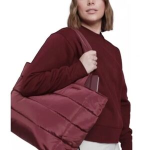 Splits59 Burgundy Gym Tote Bag